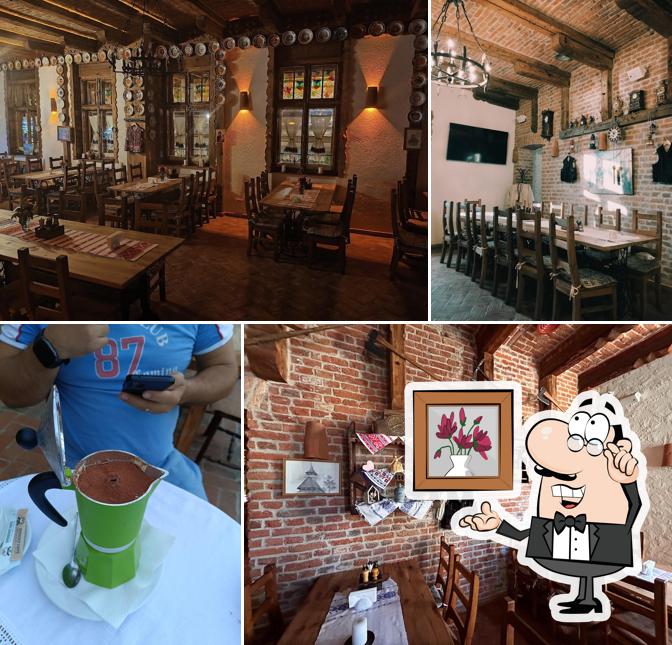 L'intérieur de Conacul Sfantul Sava Brancovici