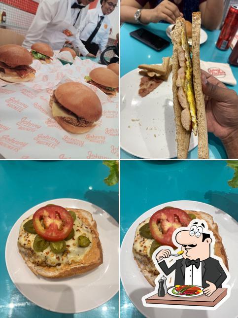 Food at Johnny Rockets