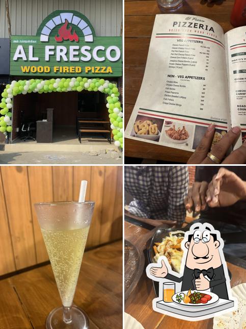 Food at AL FRESCO - Wood Fired Pizza