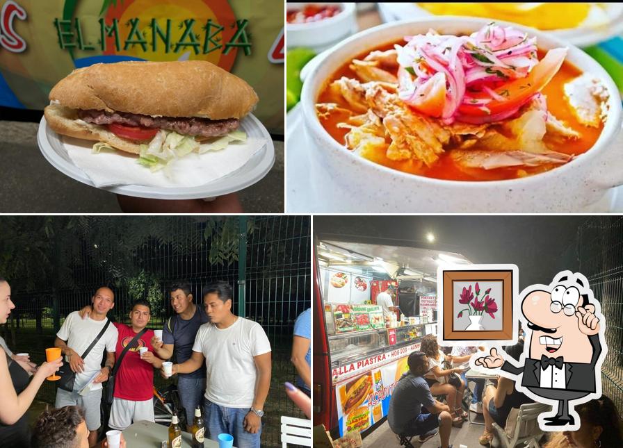 Tra le diverse cose da Asadito Manaba si possono trovare la interni e cibo