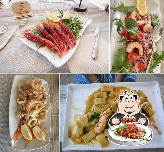 Cibo al Bed & Breakfast Bella Costa