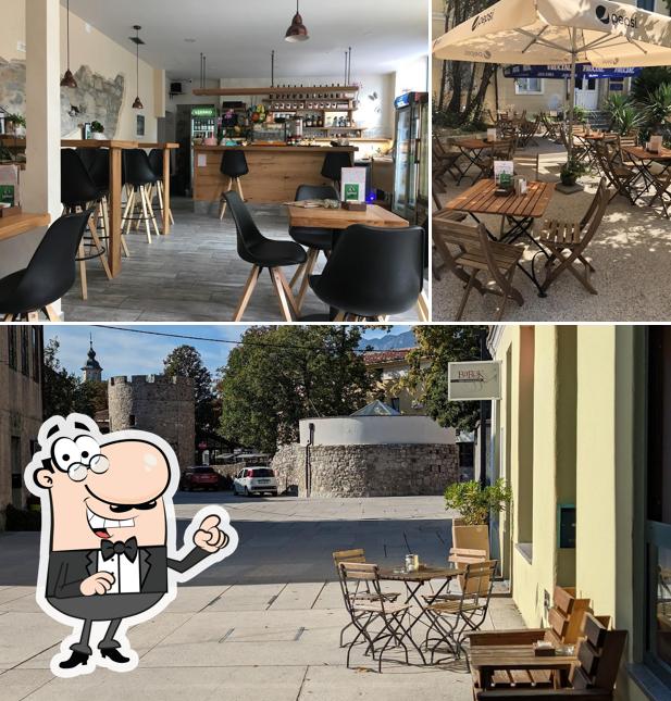 Gli esterni di Cafe Cukr