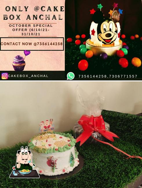 Meals at Cake box anchal