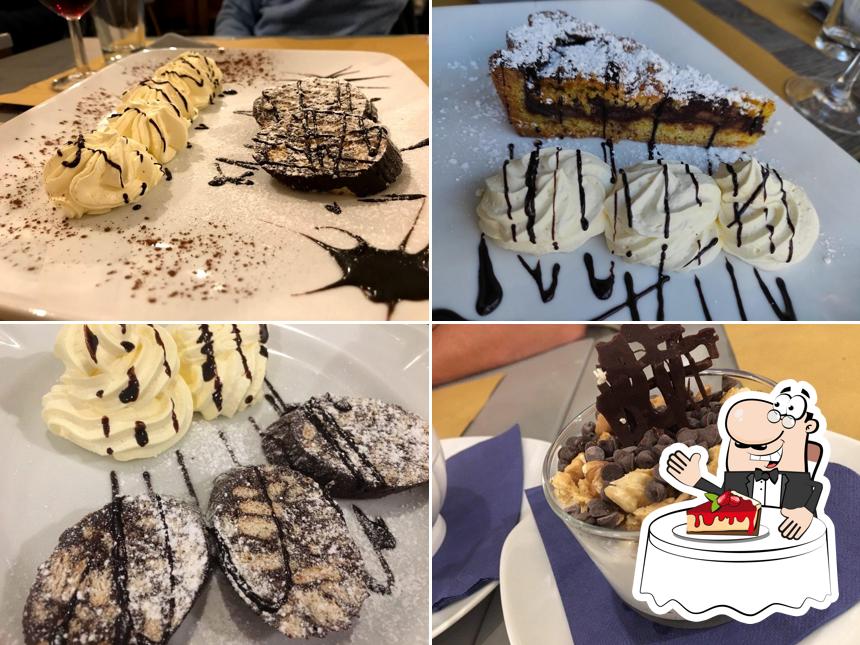 Pane al Pane Vino al Vino offre un'ampia gamma di dessert