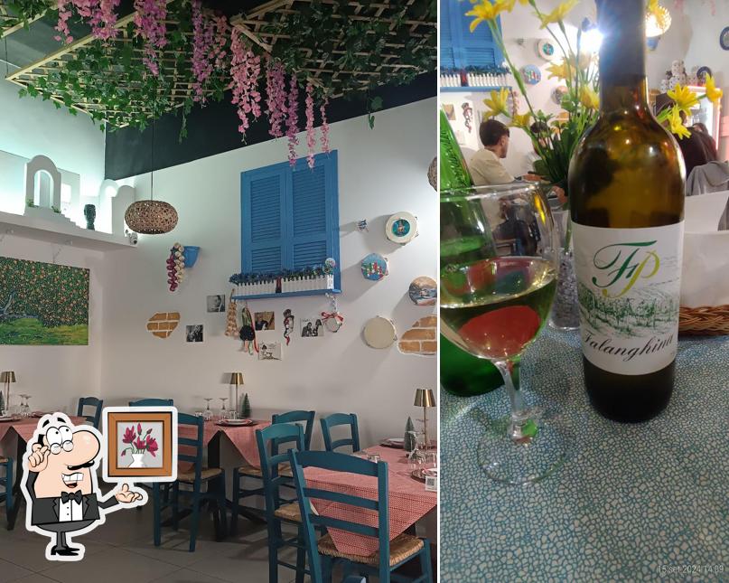Dai un'occhiata agli interni di kepos trattoria napoletana