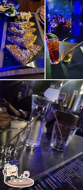 Food at Aura Restro Lounge