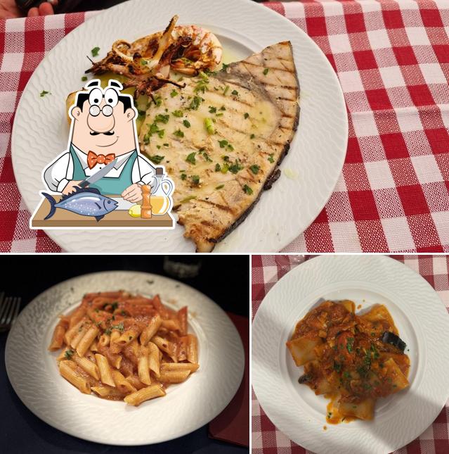 Salmone grigliato al L’Oste Pazzo