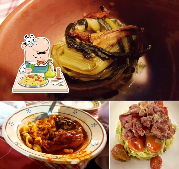 Platti al Trattoria Il Casalicchio