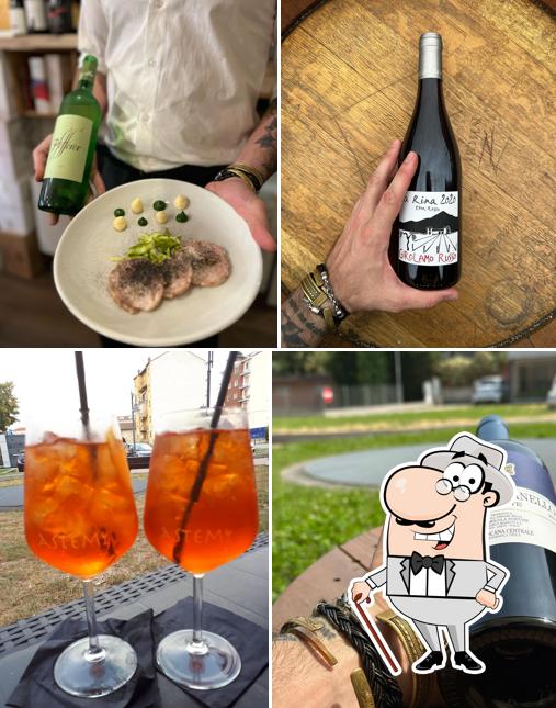 La foto della esterno e bevanda di ASTEMI Enogastronobar