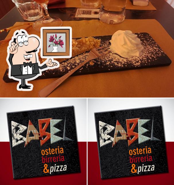 Gli interni di Babel osteria pizzeria birreria