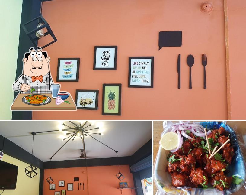 Chicken wings at Foodies Food Court