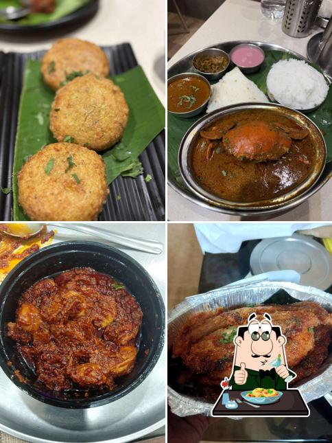 Meals at Konkani cafe