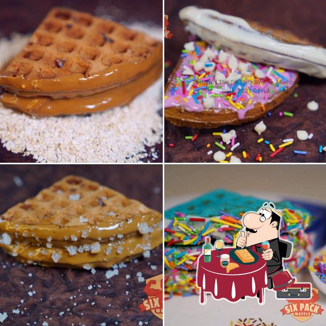 Waffles at The Six Pack Waffle