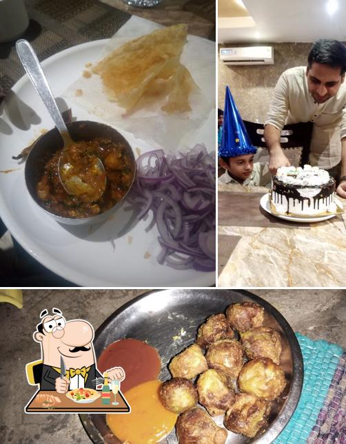 Food at Celebration's Restaurant