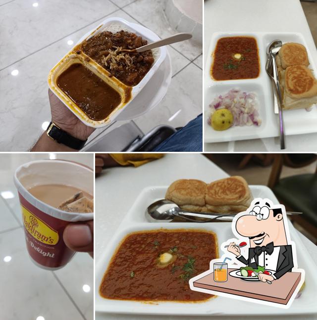 Chocolate mousse at Haldiram's