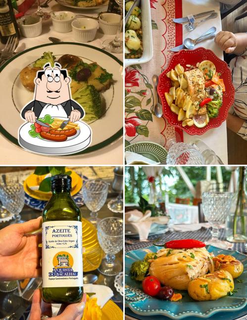 Comida em A Quinta do Bacalhau