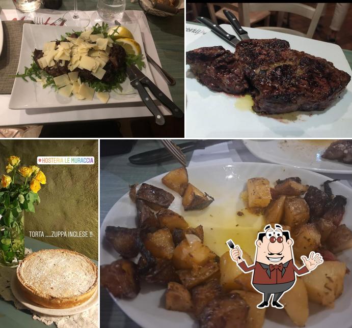 Platti al Hosteria Le Muraccia