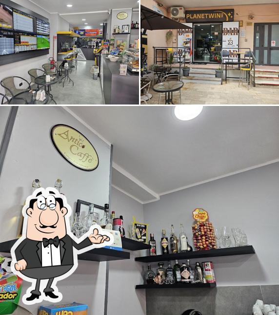 Dai un'occhiata agli interni di zungri cafè
