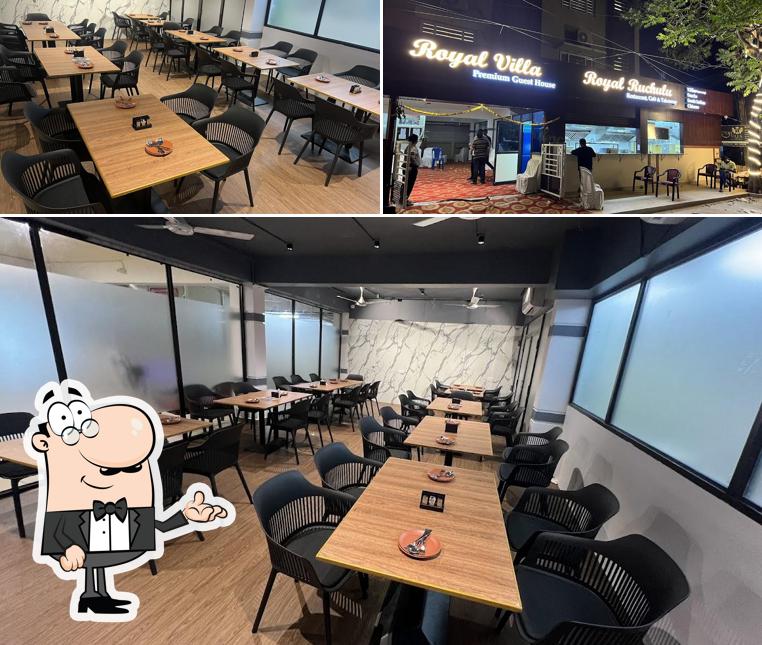 Check out how Royal Ruchulu Restaurant looks inside