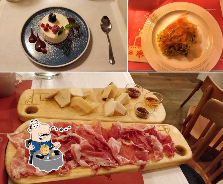 Cibo al Trattoria Antica Maddalena