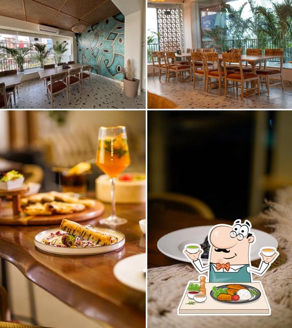 Take a look at the photo showing food and interior at Dorothea Cafe Jaipur Restaurant Global Cuisine