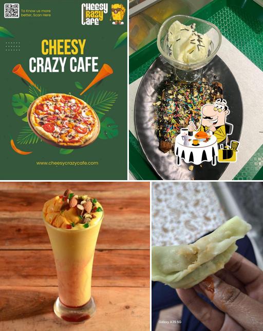 Meals at Cheesy Crazy Cafe