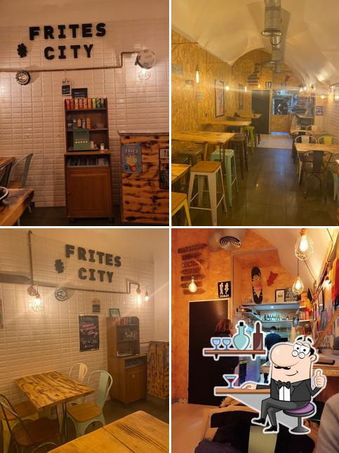 L'intérieur de Frites City
