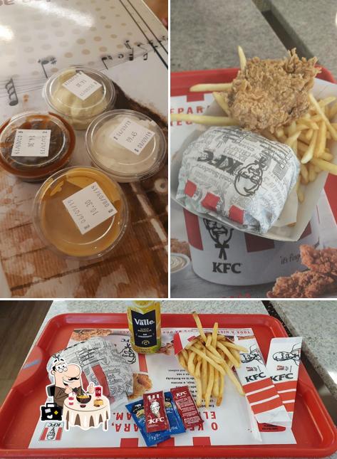 Frango frito em KFC