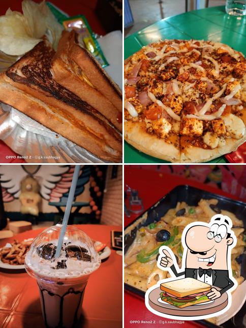 Grilled cheese sandwich at CHA KHATI