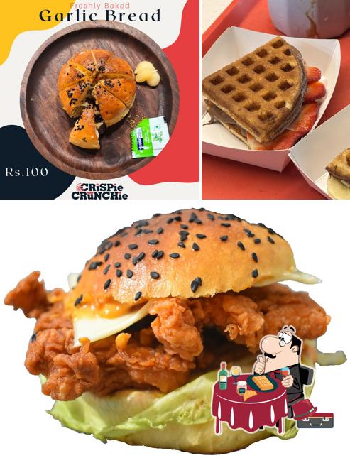 Waffles at Crispie Crunchie