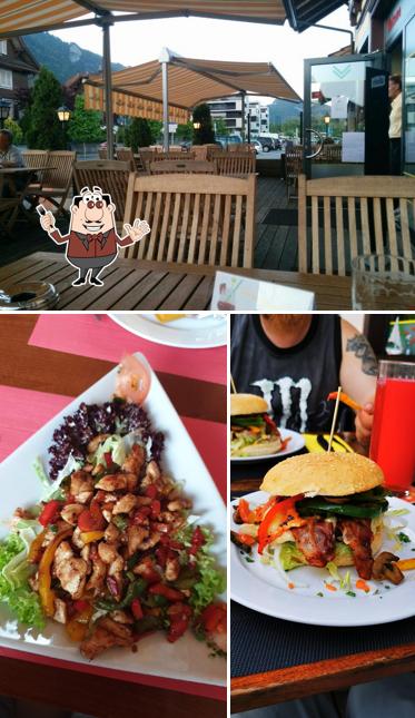 Dai un’occhiata alla immagine che raffigura la cibo e esterno di Restaurant + Bar MC One GmbH