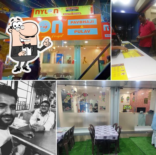 The interior of Nylon Pavbhaji