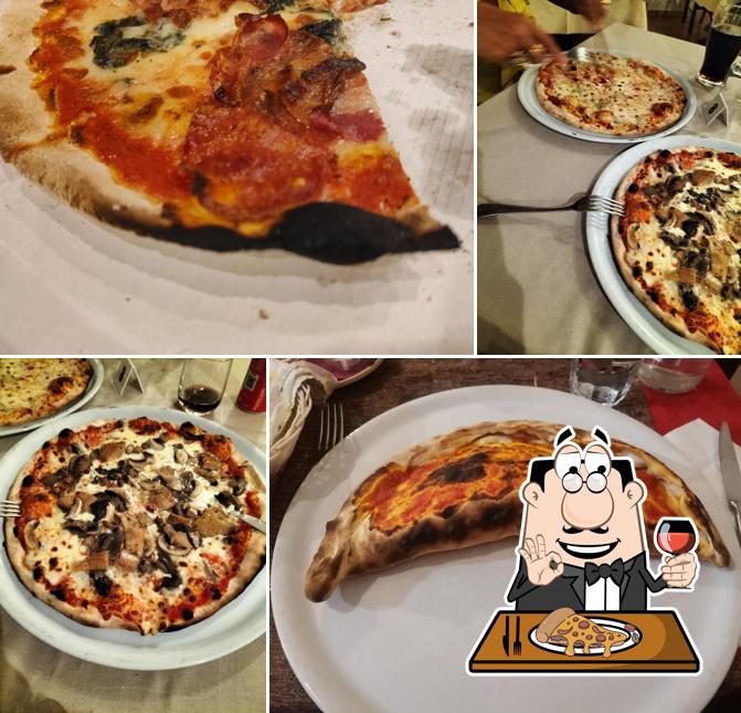 Scegli tra le molte varianti di pizza