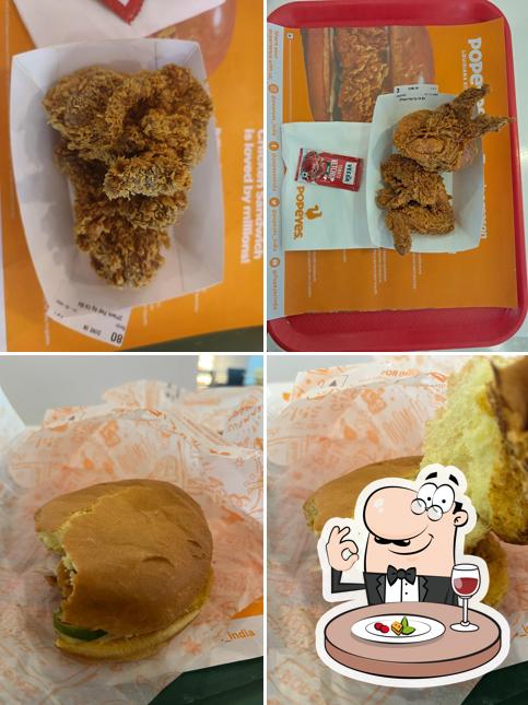 Food at Popeyes - Famous Louisiana Chicken