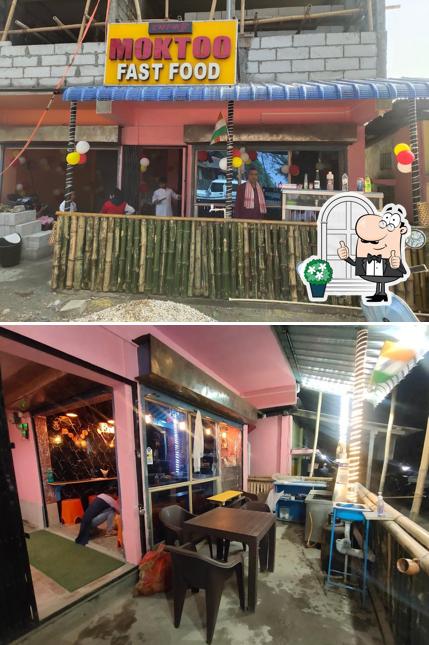 The exterior of Moktoo Fast Food