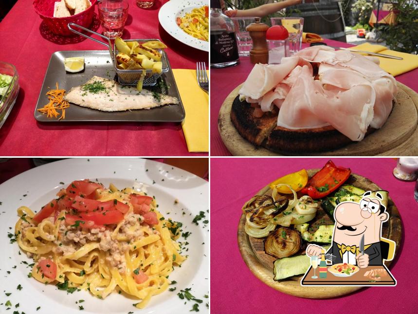 Cibo al Ristorante Pizzeria la Rondine