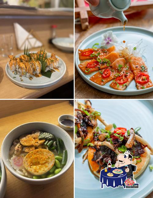 Sashimi at Abokado - All Day Cafe & Restaurant, The Best Japanese Café in Bandra Sushi, Sashimi & Nigiri Desserts & Drips