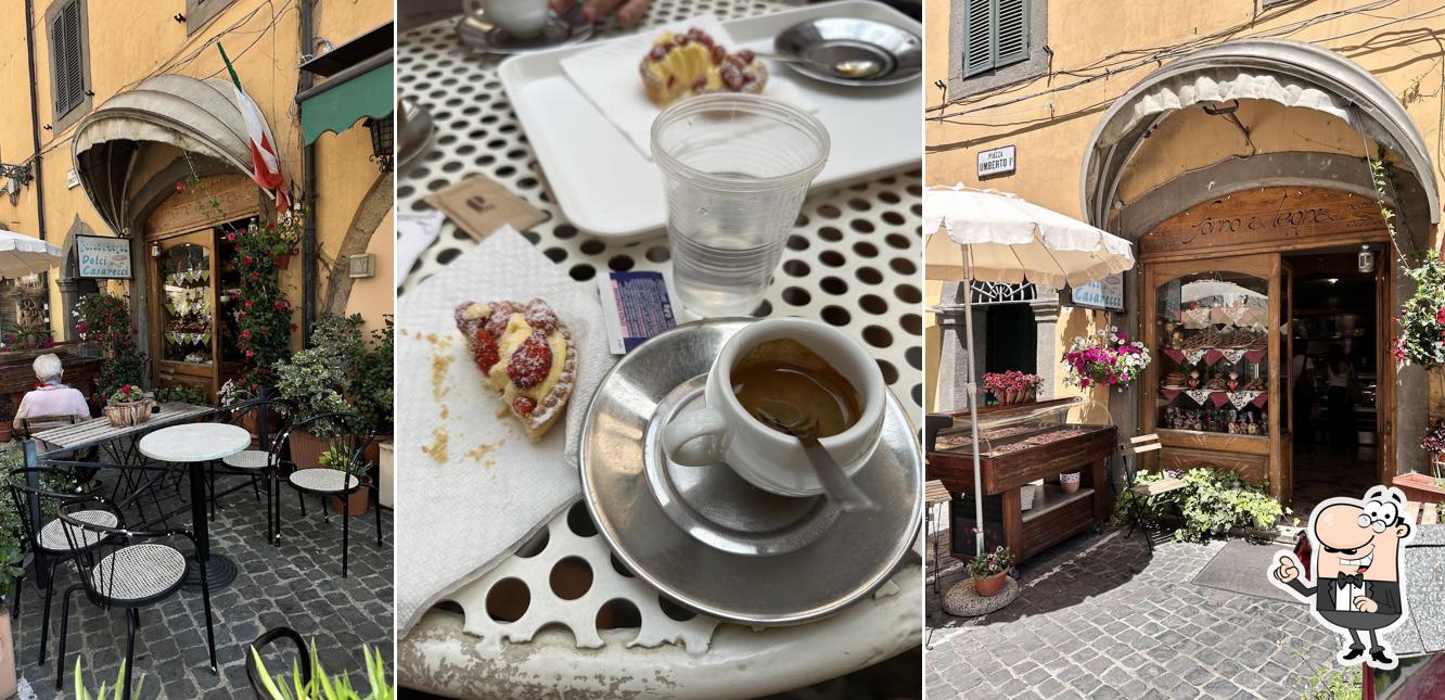 Dai un'occhiata agli interni di Forno a legna dolci casarecci