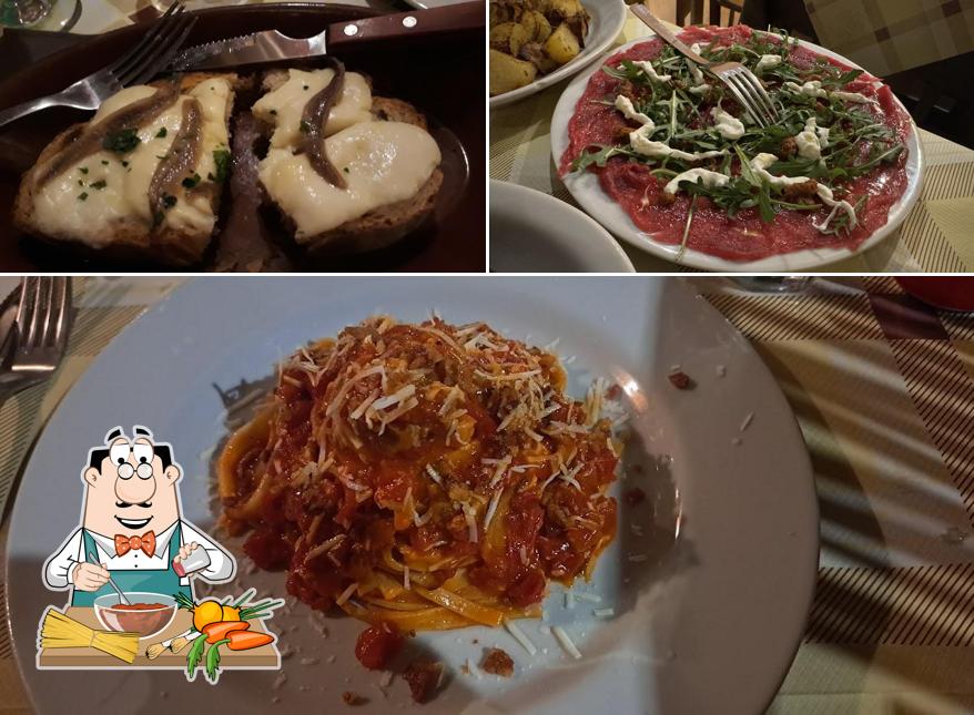 Spaghetti alla bolognese al Osteria del Cavaliere