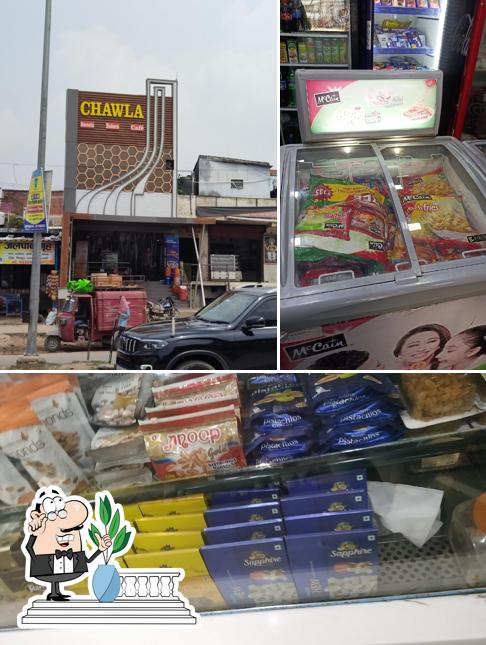 The exterior of Chawla Sweets And Bakers