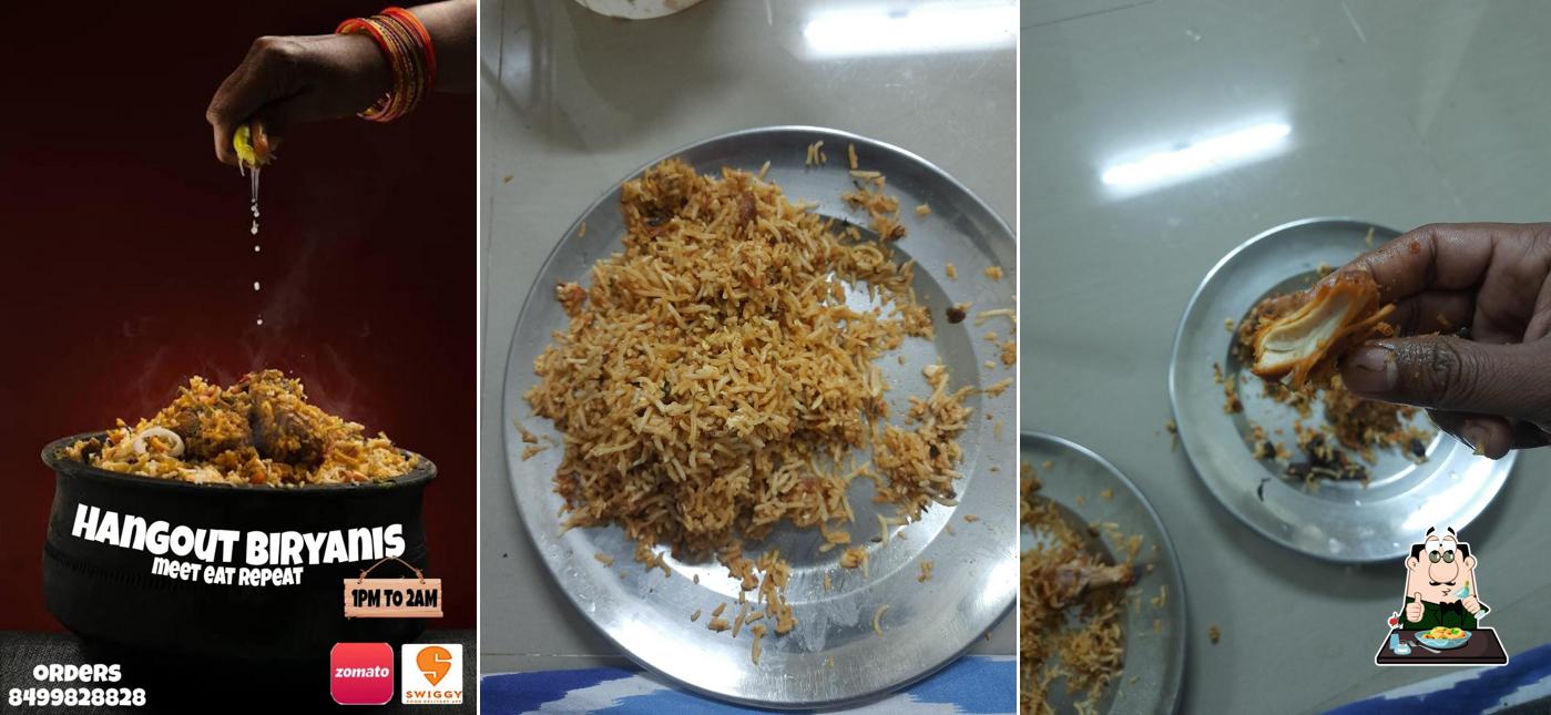 Meals at Hangout Biryani