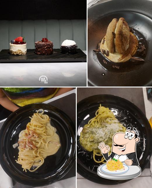 Spaghetti alla carbonara al Ristorante Nà Manì