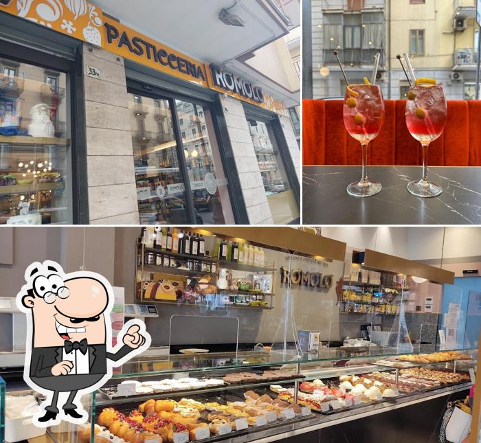 Guarda la foto che raffigura la esterno e bevanda di Pasticceria Romolo