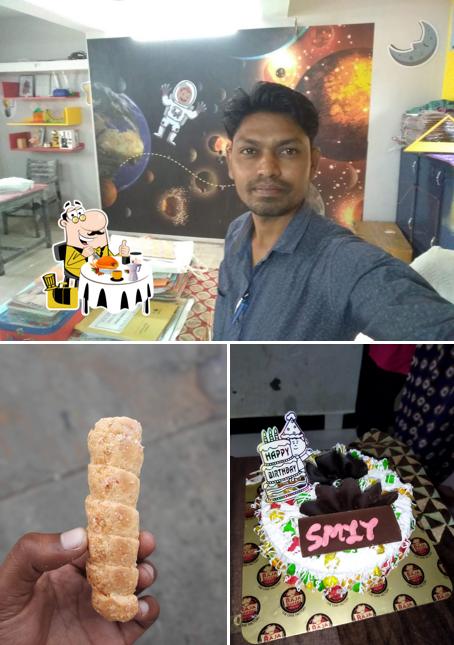 The image of food and interior at Raja Bakery : The Cake Shop