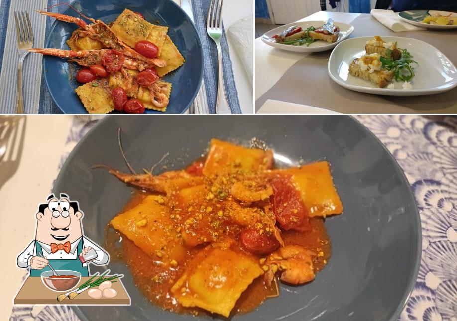 Ravioli al Ristorante Al Vecchio faro