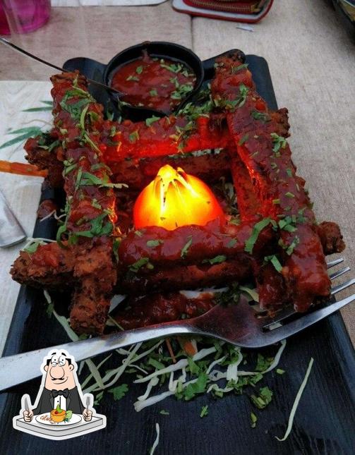 Food at The Urban Terrace Roof Top Restaurant