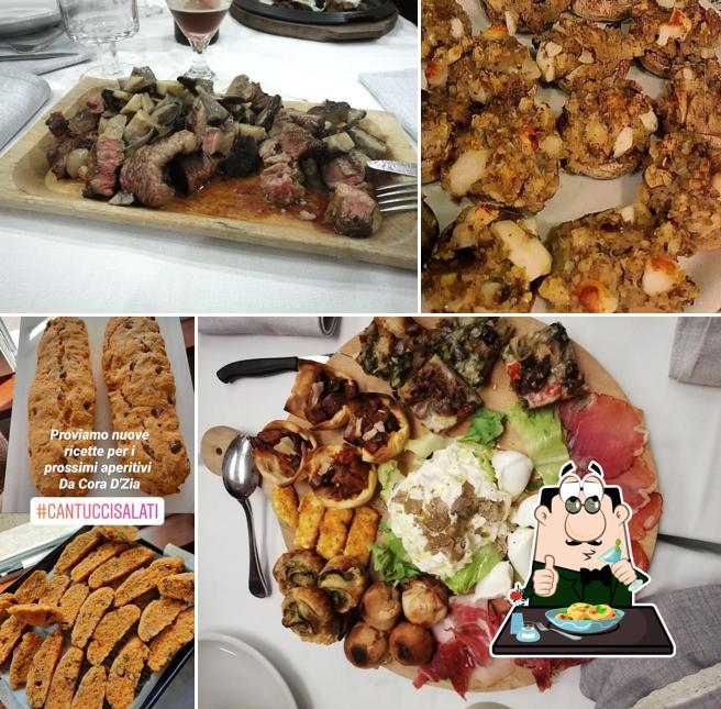 Platti al Antipasteria Braceria Cora d'Zia