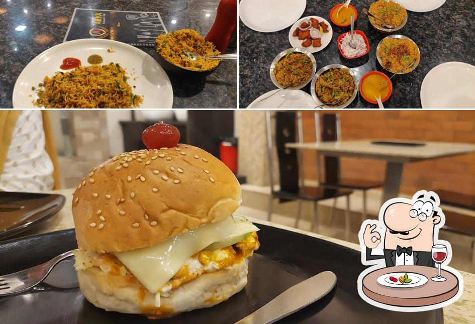 Food at Arya Restaurant & Café