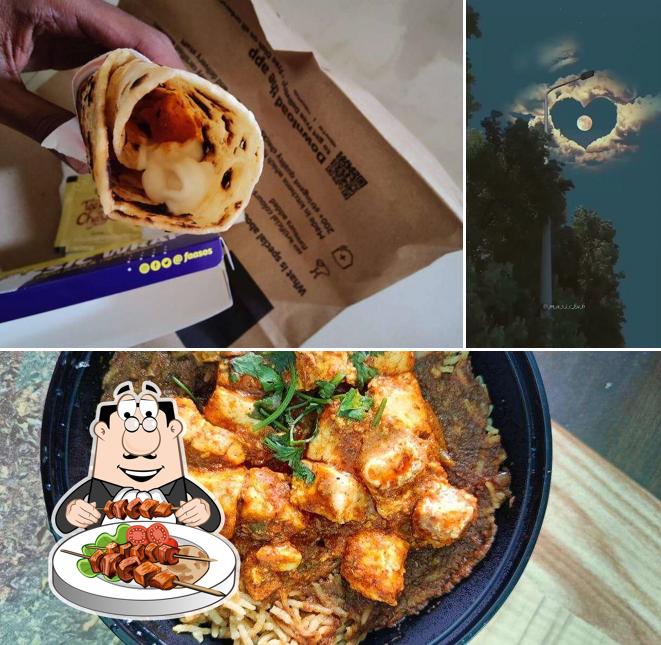 Food at Faasos Poonamalle