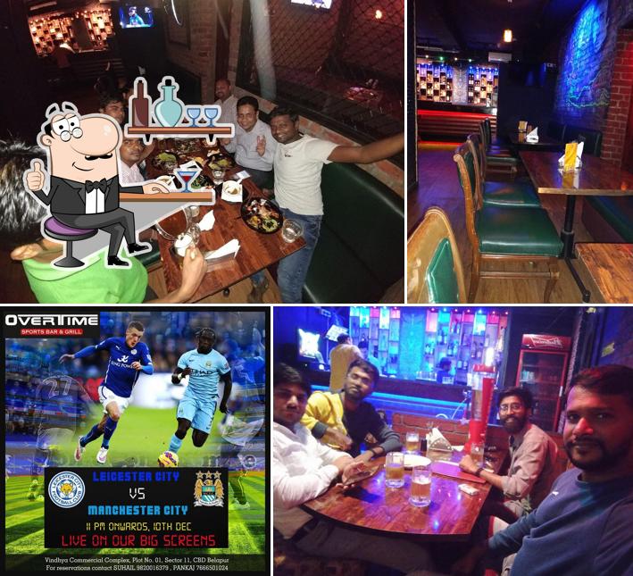Take a seat at one of the tables at J 9 Sports Bar